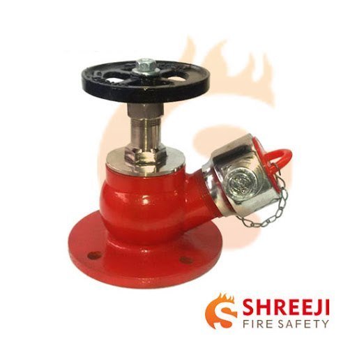 Cast Iron Single Head Hydrant Valve CI Body With Working Parts SS 145 Pcd, For Fire Safety, Size: 63 Mm