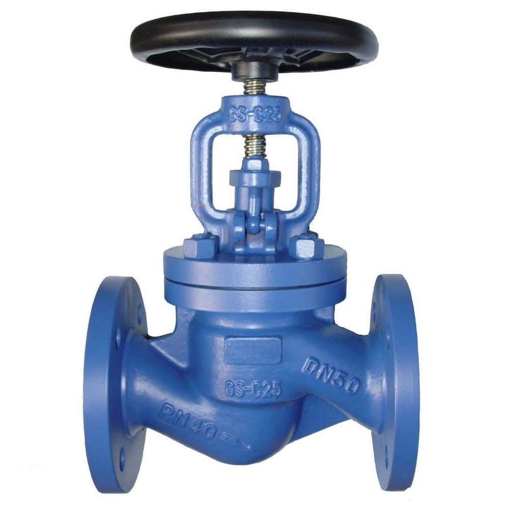 Plain Stainless Steel Ashok Din Globe Valve, For Industrial