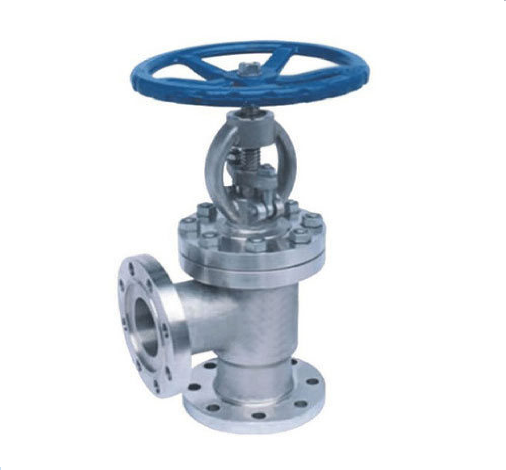 Stainless Steel Angle Globe Valve, For Industrial