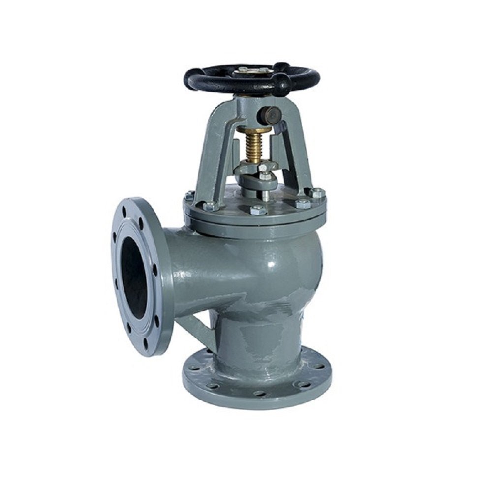 Mild Steel Angle Globe Valve, For Industrial