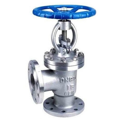 Manual Angle Type Globe Valve, For Industrial