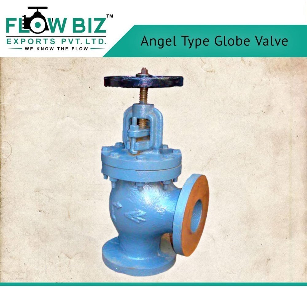 Alloy Steel Angle Type Globe Valve, For To Control Fluid Flow