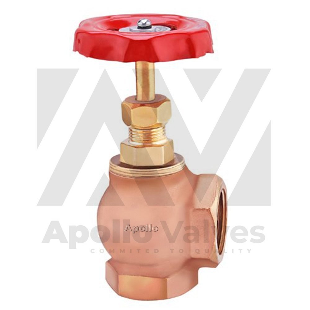 Gun Metal Globe Valve Angle Type, For Water And Steam, Model Name/Number: Av-angl-gm-wv