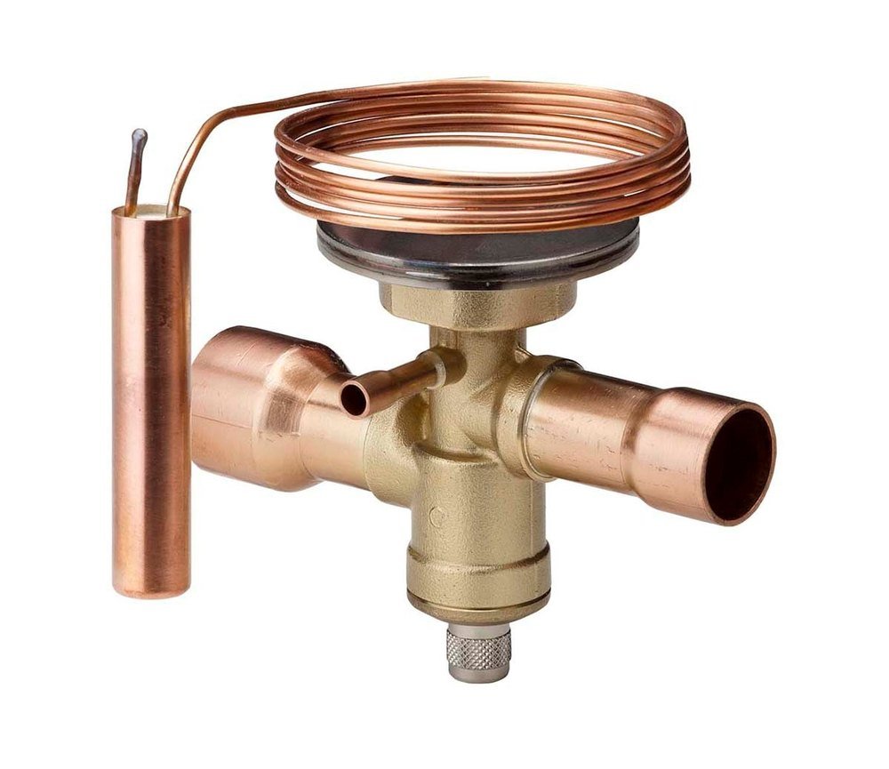 Brass Medium Pressure Alco T Series Thermostatic Expansion Valve, For Industrial, Model Name/Number: XB1019HC1B