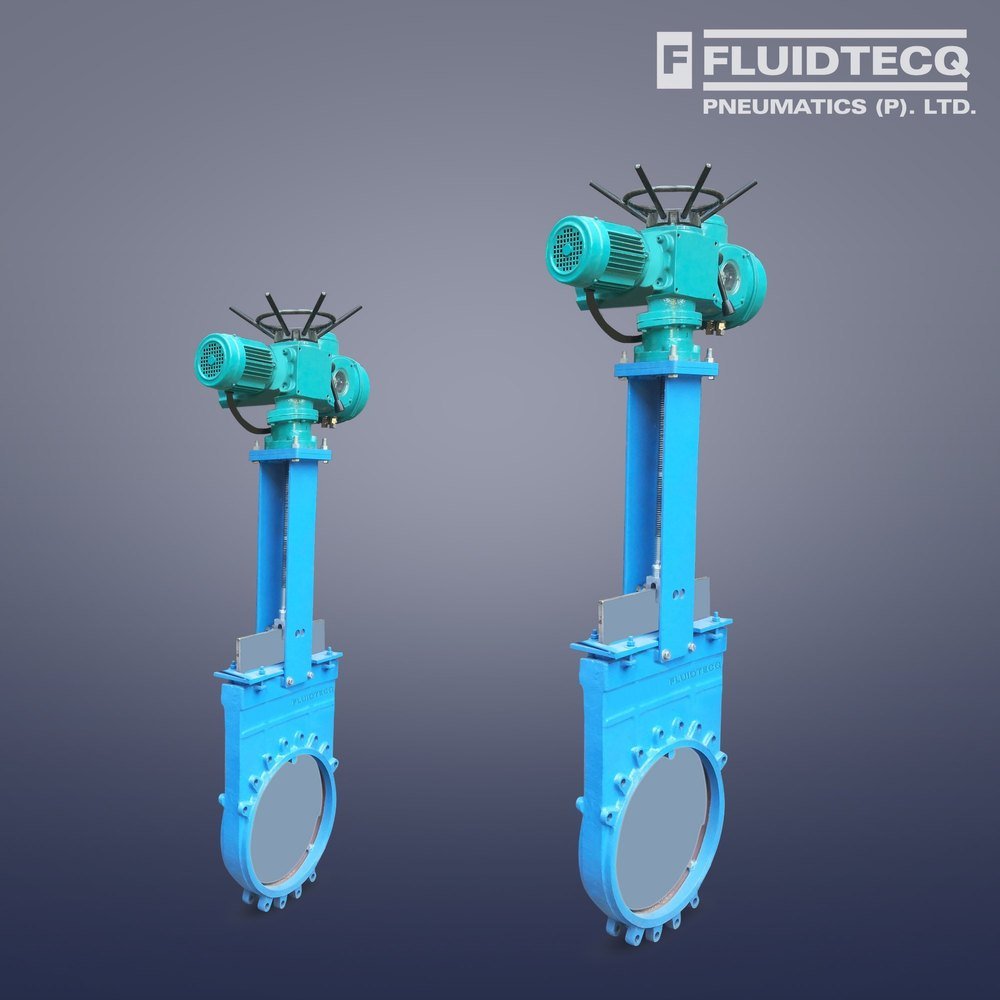 Mss Sp81 Electric Knife Gate Valve, Model Name/Number: FKGV-C-L-300.-B5D5.S0R1EL