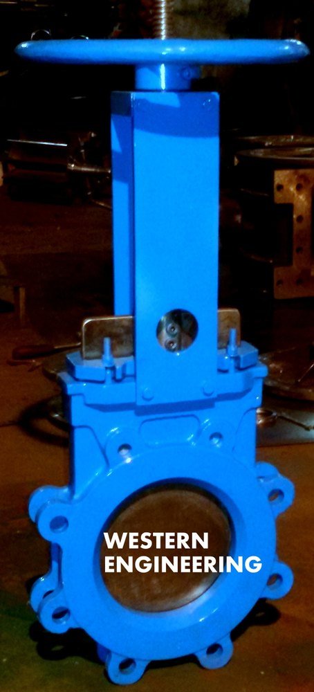 Cast Iron Blue Knife Gate Valve, Model Name/Number: KGV-02