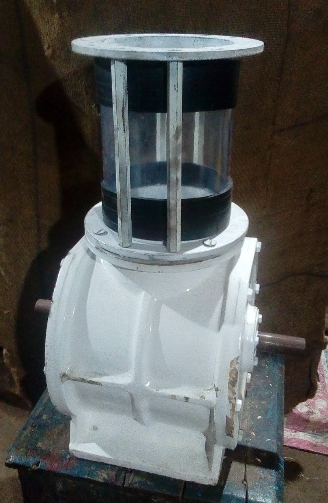 Swanx Custom Cast Iron Flour and Rice Mill Rotary Air Lock Valve, Model Name/Number: Swanx-F6-20-21