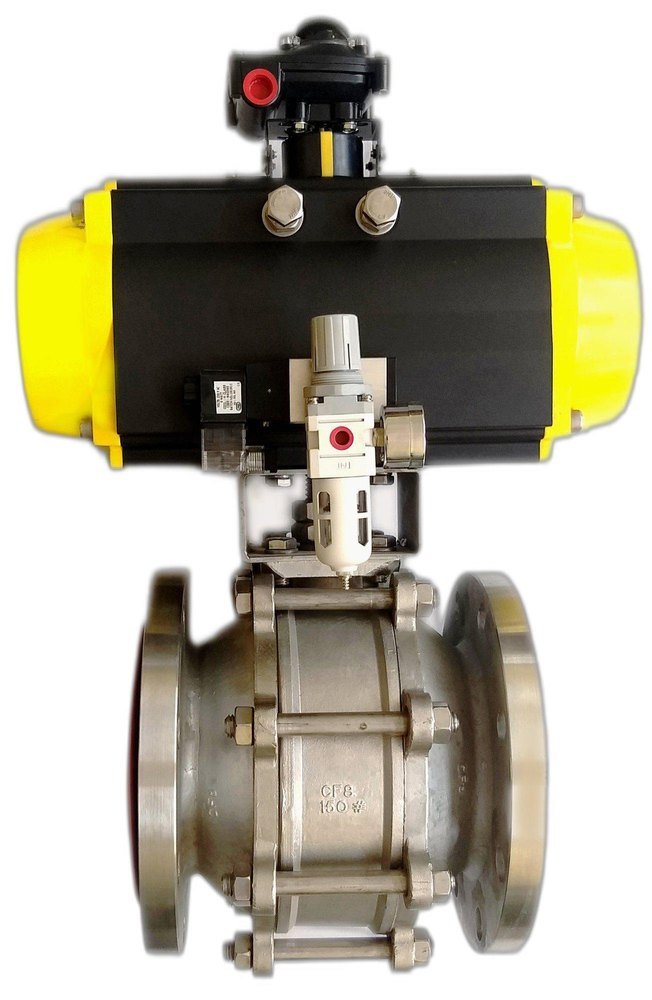 Cast Iron Rotary Actuated Valve, Size: 15nb To 200 Nb