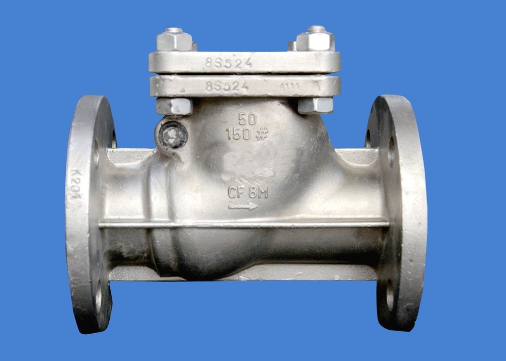 Stainless Steel SS NRV Swing Flanged End Check Valve, Size: 50mm