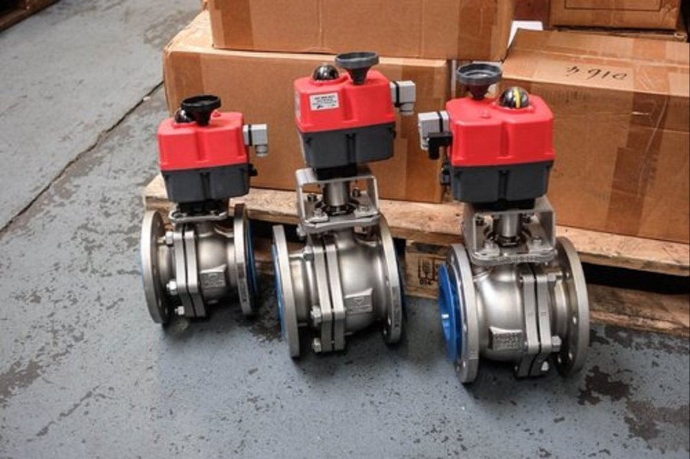 High Pressure Electrical Actuators Ball Valve, For Industrial