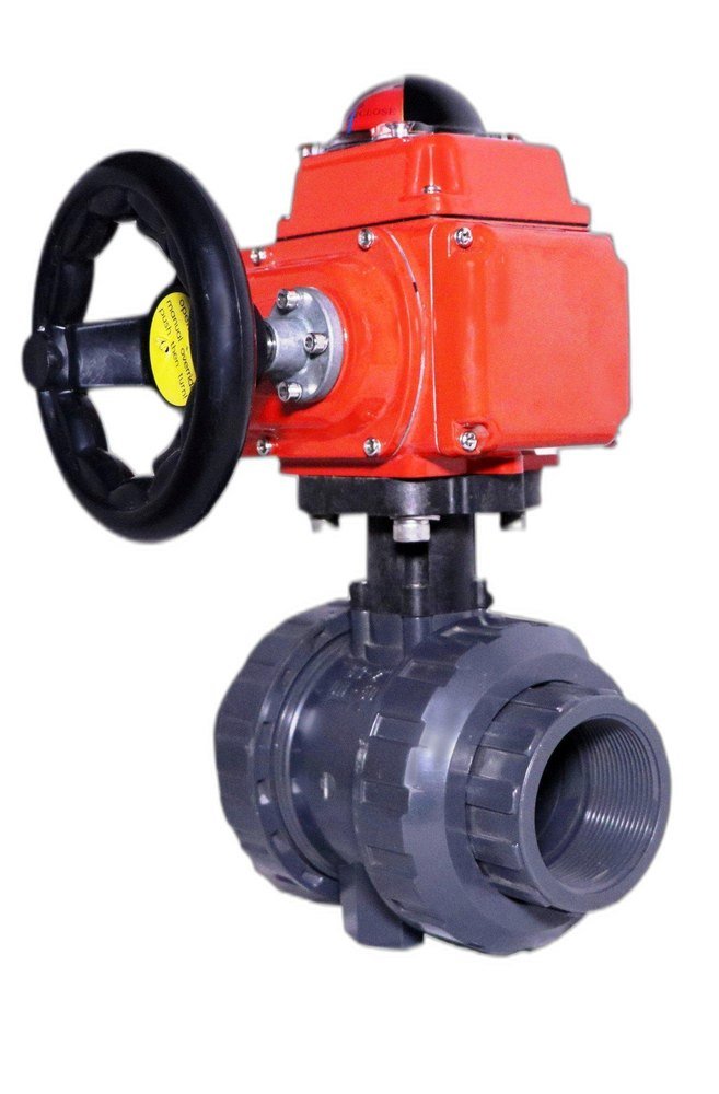 CPVC Electrical Actuated Valve Supplier in Delhi, Size: 15nb To 200nb