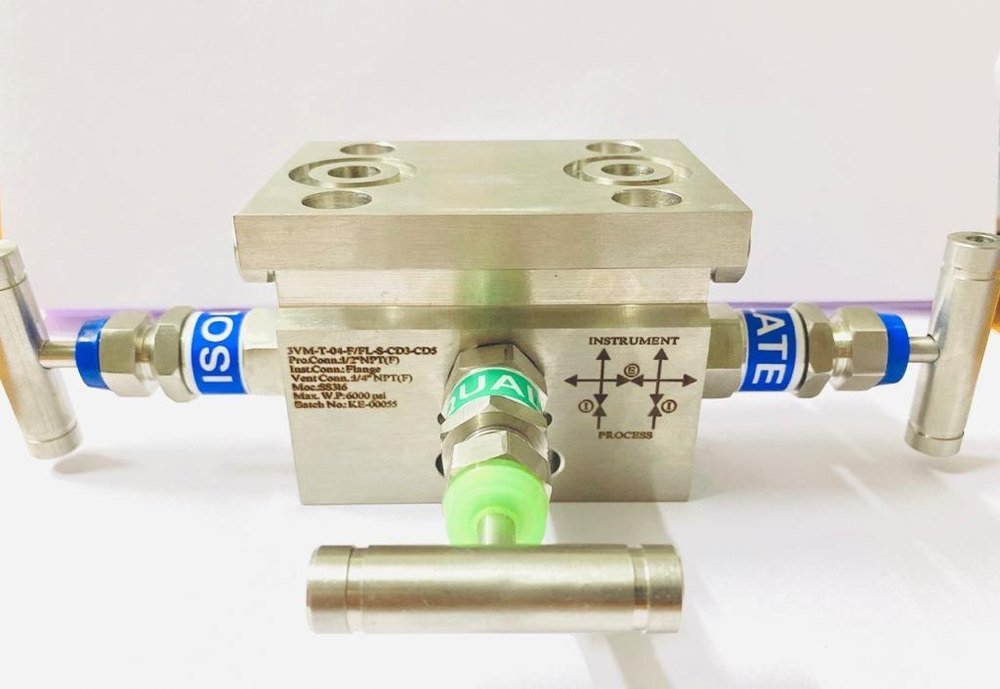 3Vm T Type Manifold Valves, 3 Ways