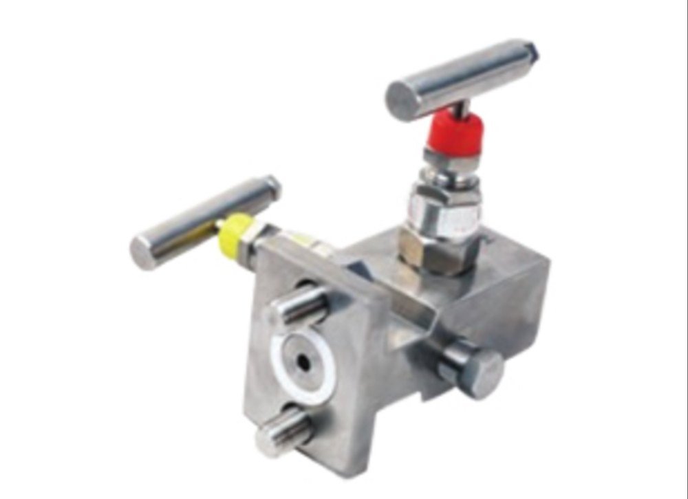 Ss304 & Ss316 2 Way T Type Manifold Valves, Capacity: 6000 Psi