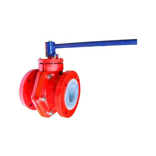 FEP Lined Ball Valve, Size: 25 Nb To 100 Nb