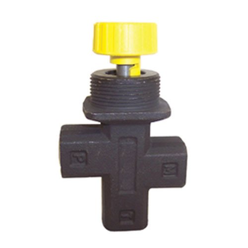 Black Cast Iron Gauge Isolator Valve, For Water