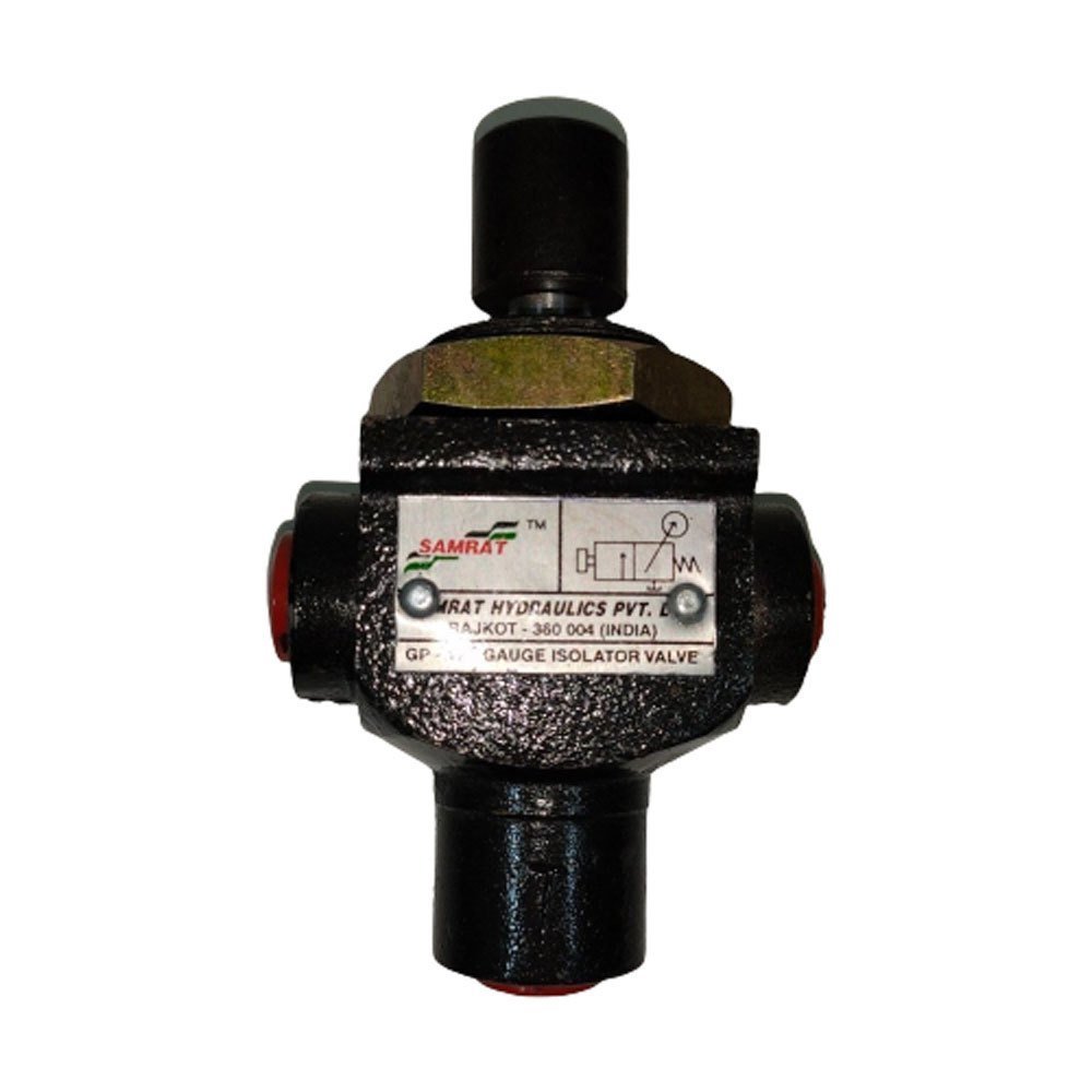 Samrat Gauge Isolator Valve, For Water