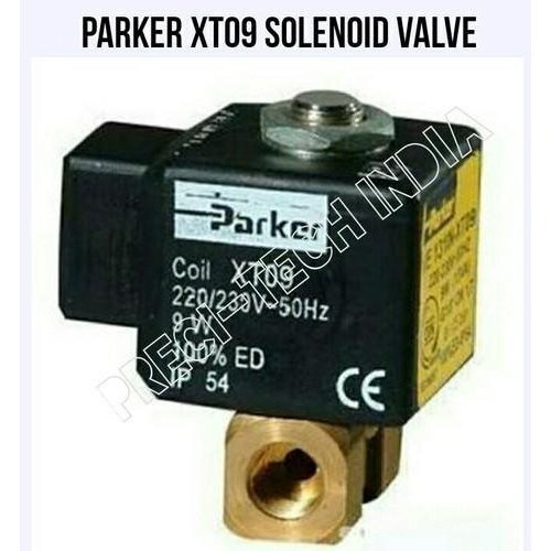 Brass/Bronze Parker XT09 Solenoid Valve, For Industrial