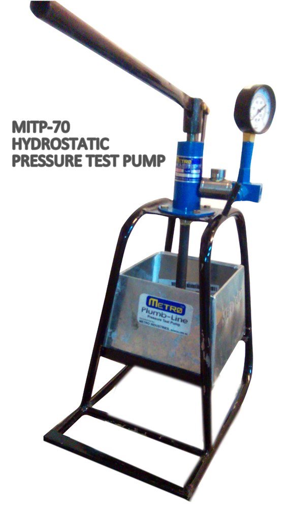 Metro 2 mm Hydrostatic Pressure Test Pump, Max Flow Rate: 15 Cc/Stroke, Model: MITP-70