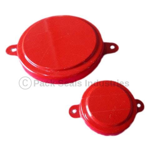 Natural/Blue/Red Metal Cap Seals