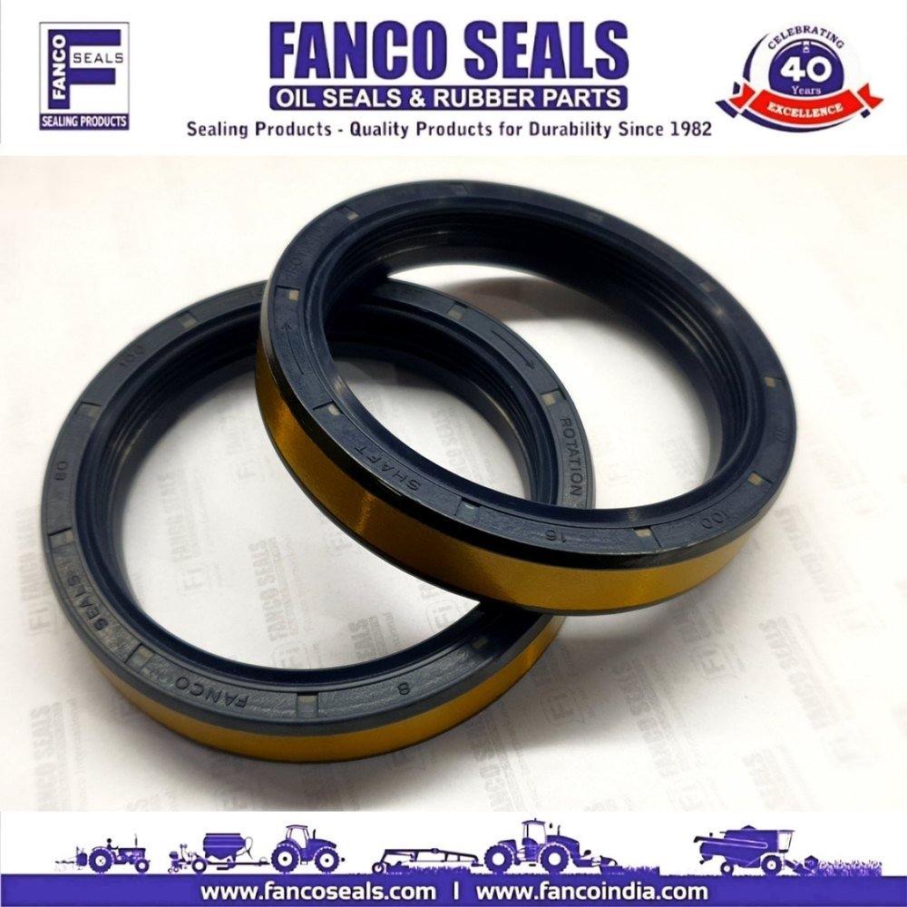 FANCO Rubber Shaktiman Rotavator Oil Seal 6311, Packaging Type: Box, Size: 80-100-16 Mr