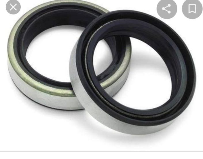 Rubber Black Oil Seal Metal, Packaging Type: Box