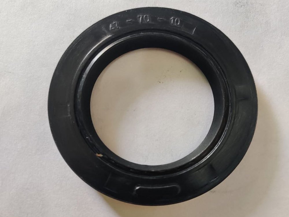 Black 4 inche Rubber Front Wheel Seal, For Industrial