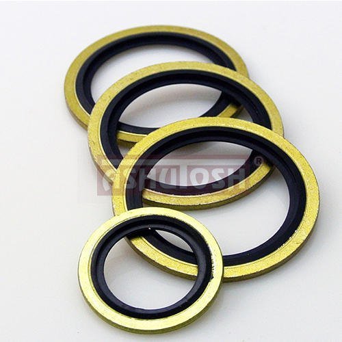 Rubber Black Bonded Seal, For Oil