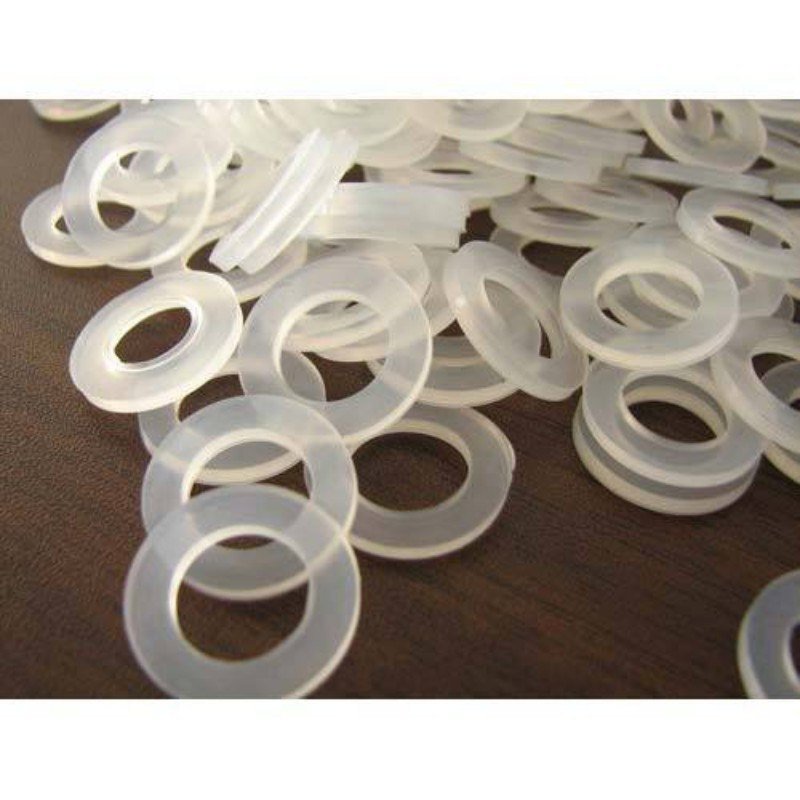 Silicon Transparent Rubber O Ring, Shape: Round