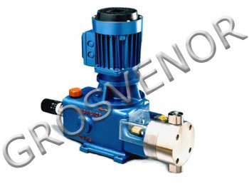 Mild Steel Hydraulic Diaphragm Pumps, Max Flow Rate: Up to 12100 l/h