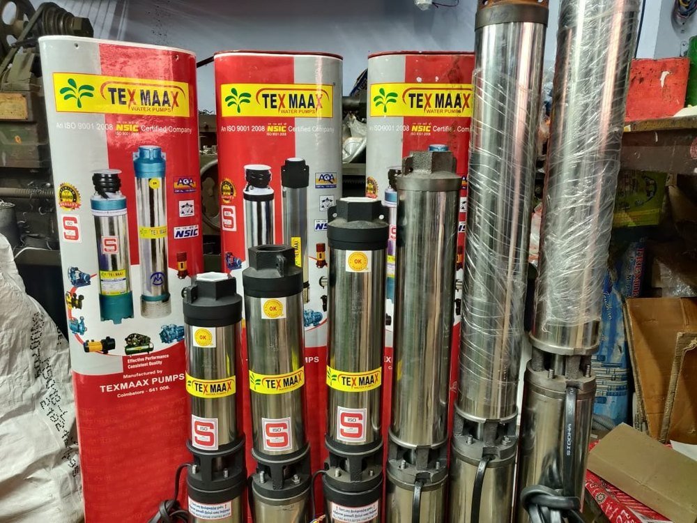 Texmaax Single Phase SS Submersible Pump