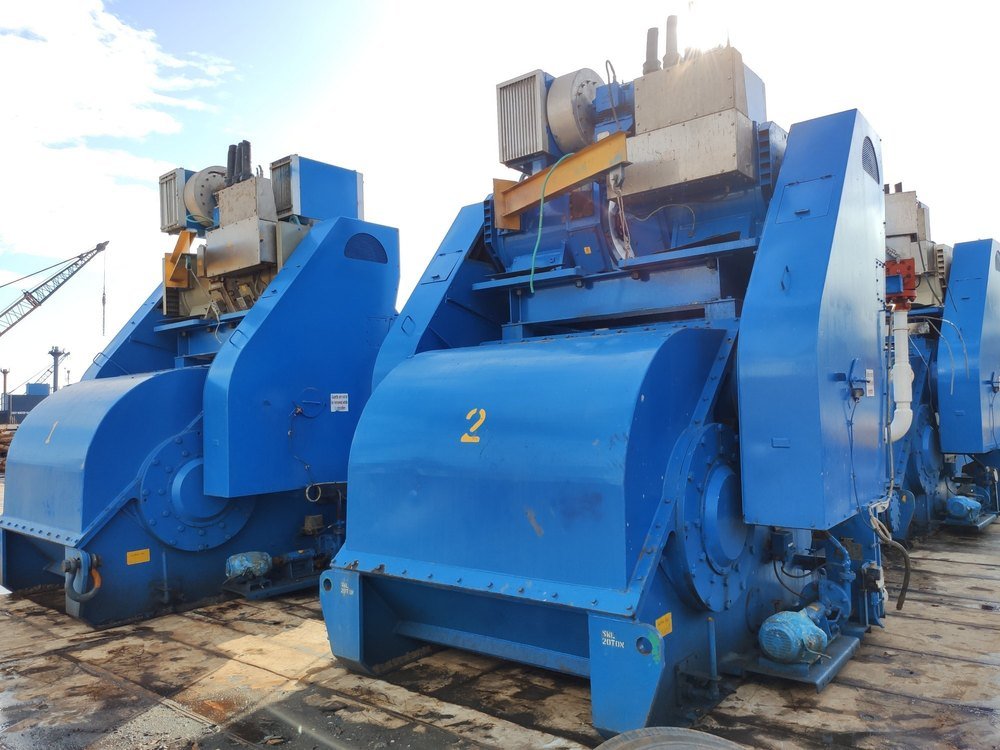 National Oilwell 14-P-220 Triplex Mud Pump, Motor: 1640 Kw