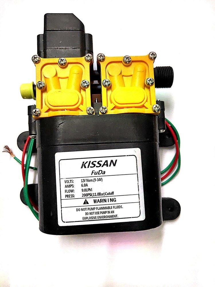 Kissan Plastic Battery Sprayer Motor, For Agriculture, Model Name/Number: Kisan Earth