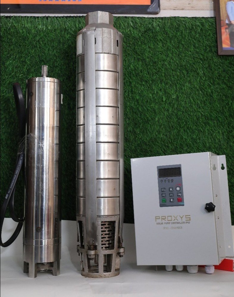 7.5 HP Solar Submersible Pump, For Agriculture, Model Name/Number: V6