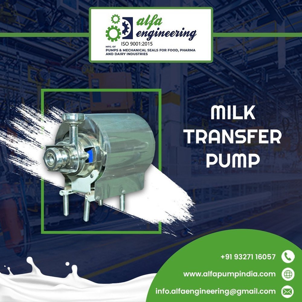 1 HP Milk Transfer Pump