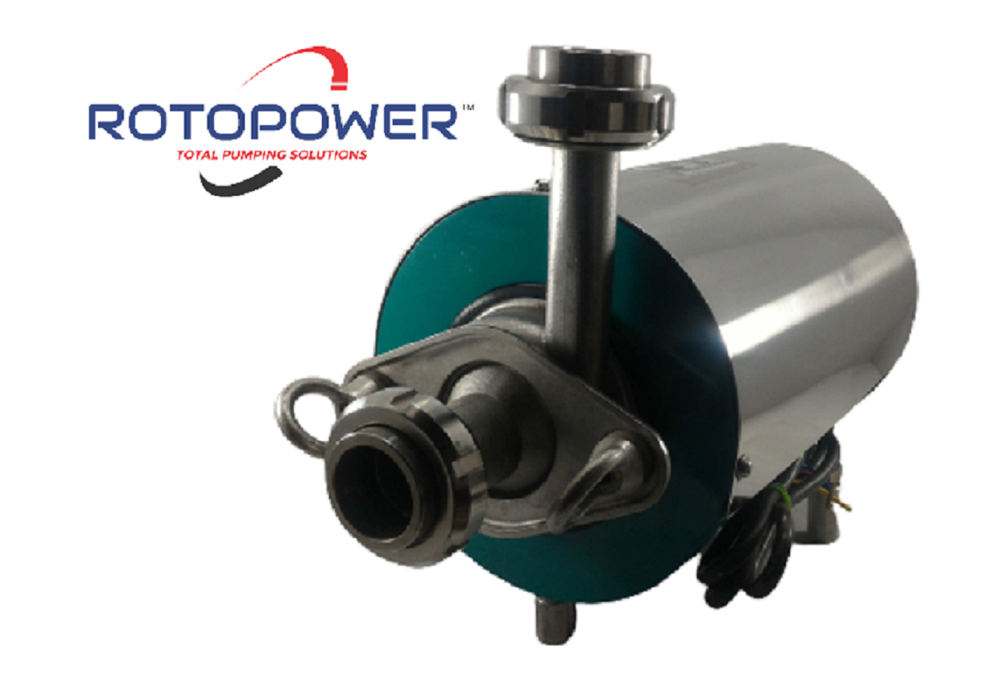 Sanitary Pump For Dairy And Pharmaceutical, Capacity: 100 Lpm, CF2