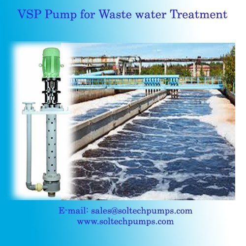 VSP Pump for Waste Water Treatment