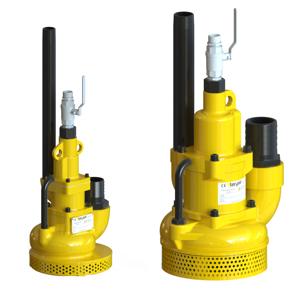 Teryair Pneumatic Sump Pumps