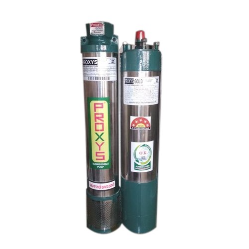 Single Phase Stainless Steel Proxys 1 HP Submersible Pump, For Domestic Borewell, Warranty: 12 months