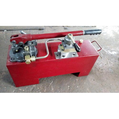 Taha Hydraulics AC Powered Double Acting Hydraulic Hand Pump, For Construction, Model Name/Number: Tii