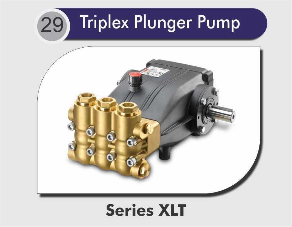 Triplex High Pressure Plunger Pump, Model: AMT1570