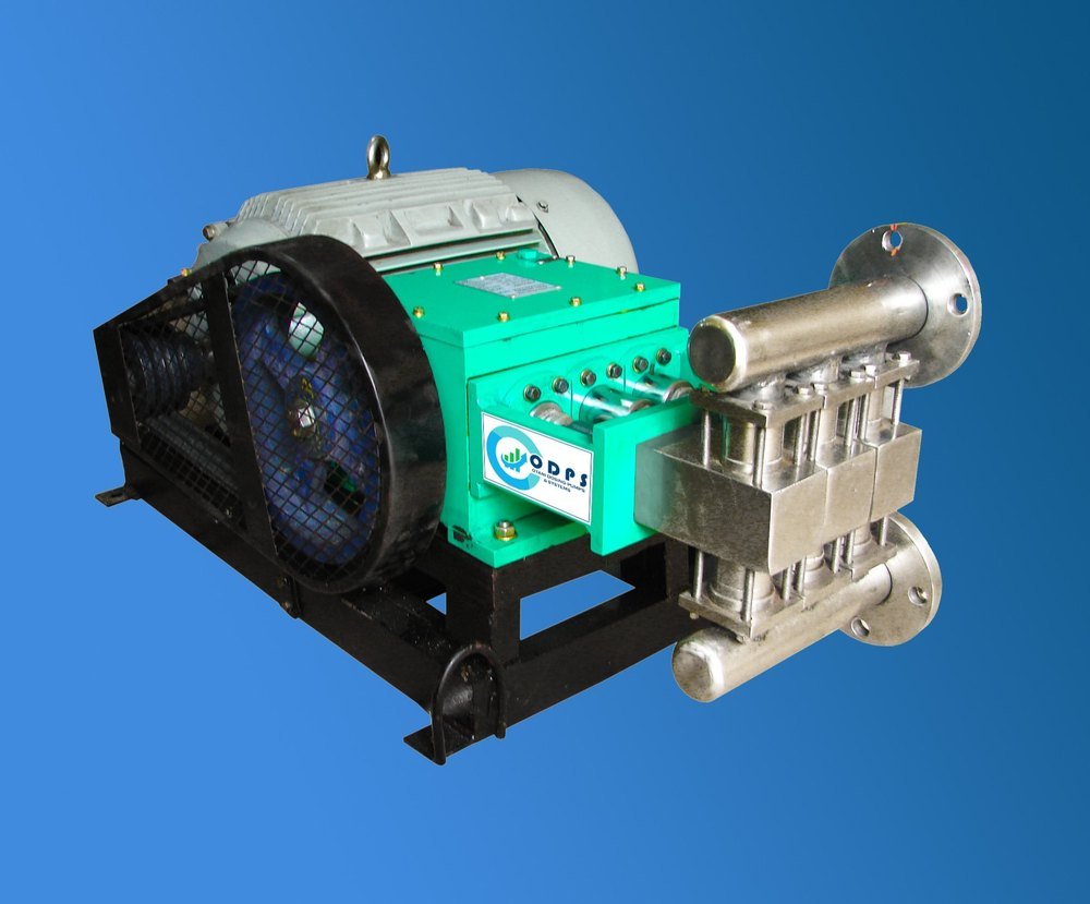 Noble Procetech Triplex High Pressure Plunger Pump, For Power Plants