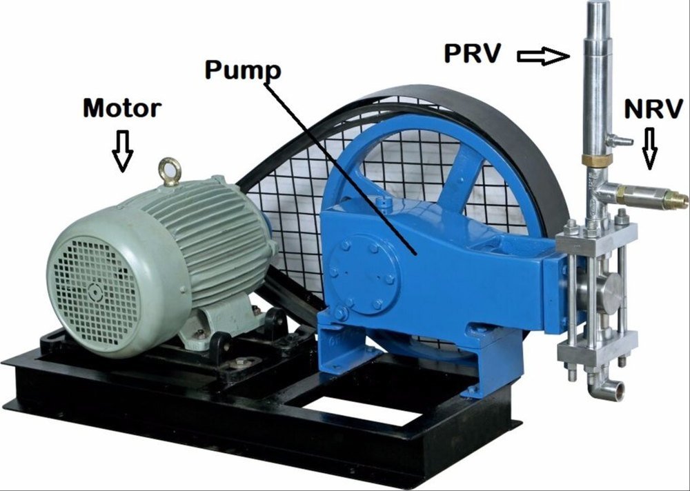 High Pressure Plunger Pumps, 130 Lph Approx, Model Name/Number: Hff Series