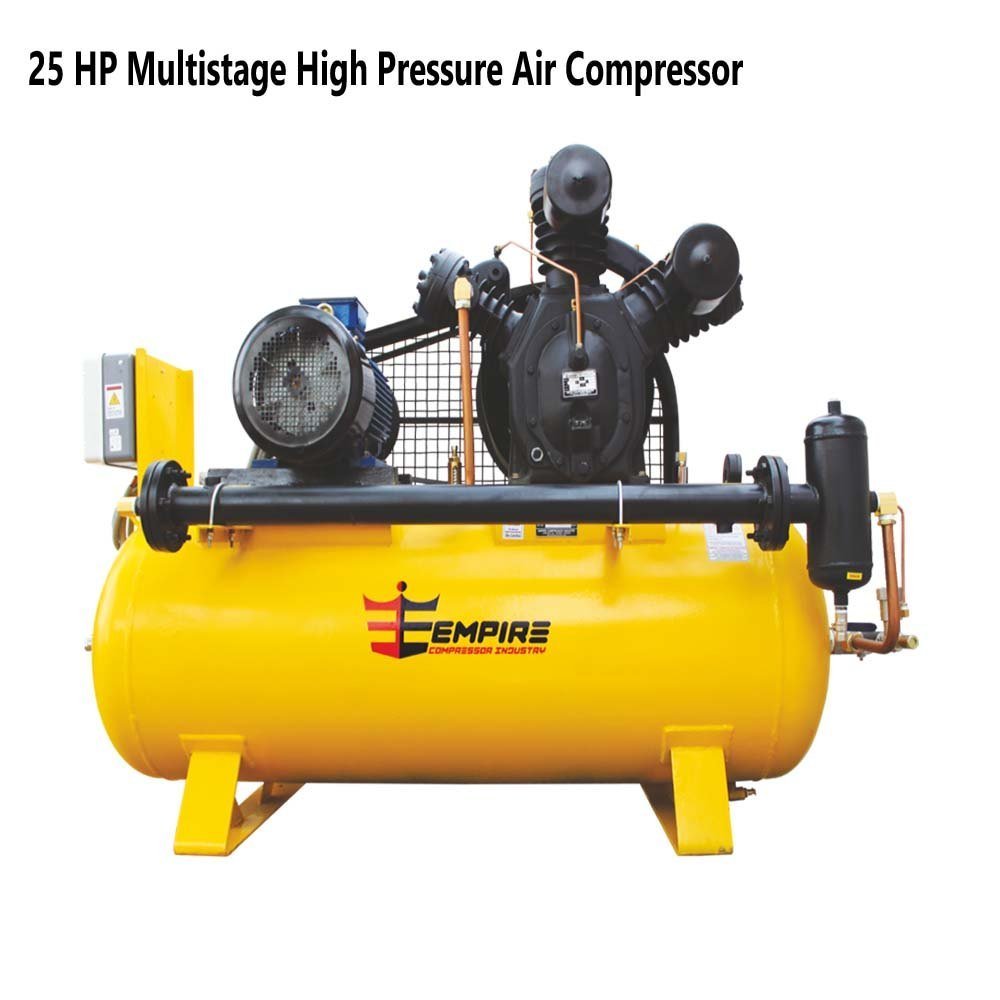 Empire Reciprocating 25 HP Multistage High Pressure Air Compressor, Model Name/Number: ECI-85TH