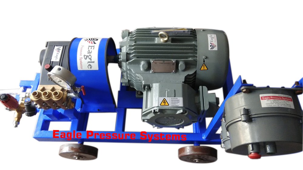 Eagle High Pressure Triplex Water Jet Pump, Max Flow Rate: 50 LPM