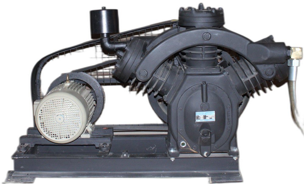 Dint-Tech Single stage Heavy Duty Vacuum Pump, Max Flow Rate: 500 Cfm, 10HP