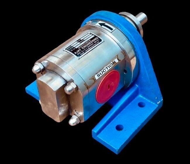 AJAY 10-15 m Ss316 Rotary Gear Pump, 10 Lpm, 350 Lpm