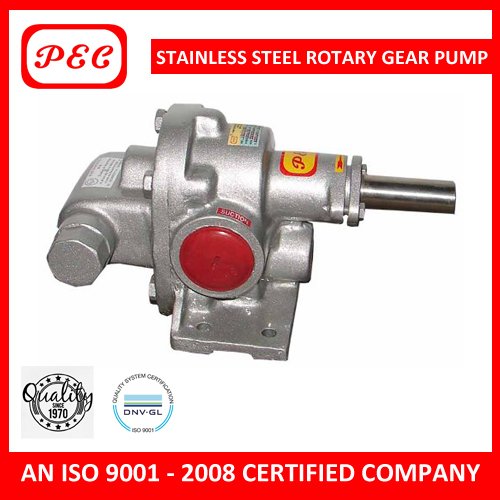 PEC 10 - 100 Stainless Steel Gear Pump, 2000 Lpm, Model: MMX & MPG