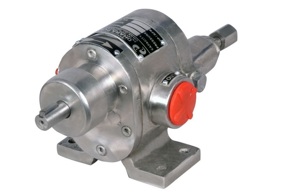 DHARA 0-100 M Stainless Steel Gear Pump, AC Powered, 0.25 to 75 HP