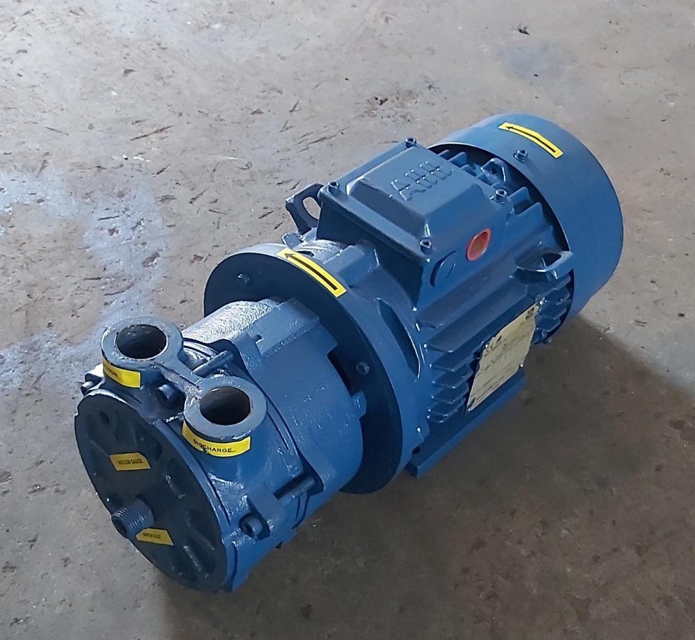 Single Stage Three Phase Pipe Plant Vacuum Pump, 2880 Rpm, 5 Hp