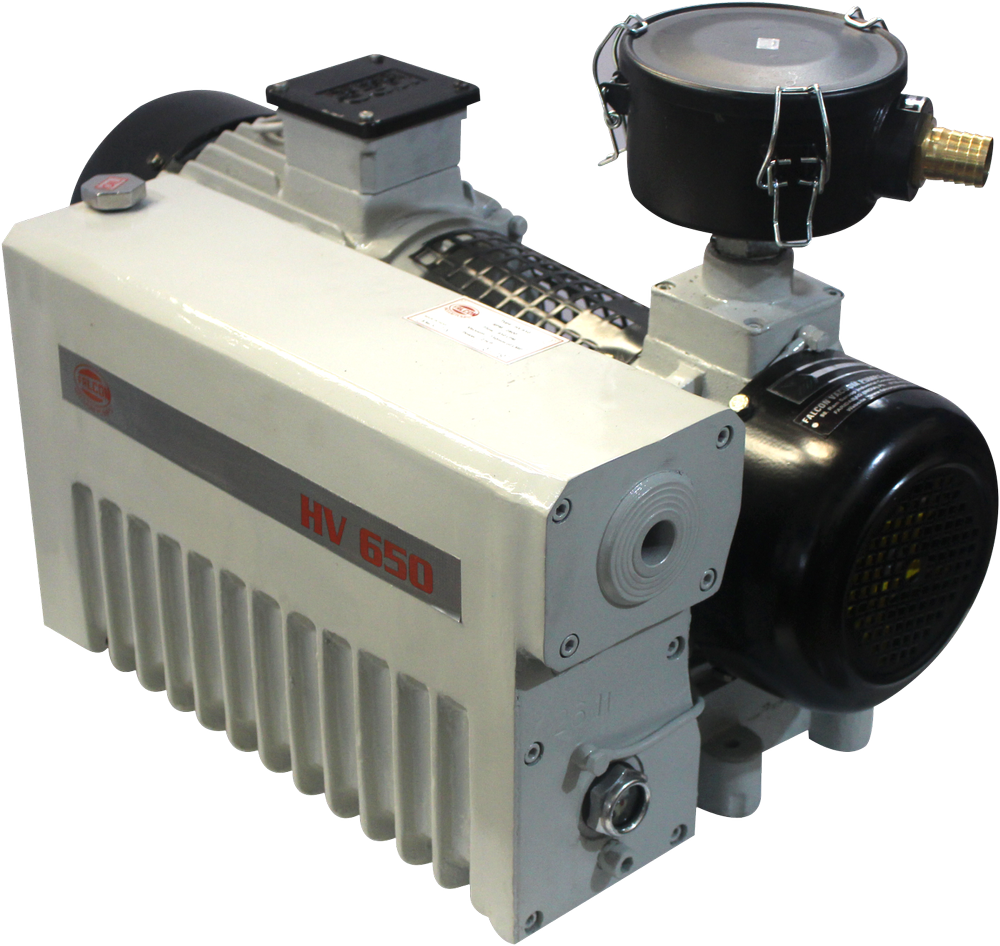 Cast Iron Single stage HV 650 - Oil Sealed Vacuum Pumps, For Industrial, 2 Hp 2800 Rpm